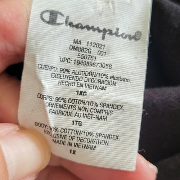 Champion Cotton-blend High-rise Biker Workout Shorts Size 1X - Picture 5 of 7